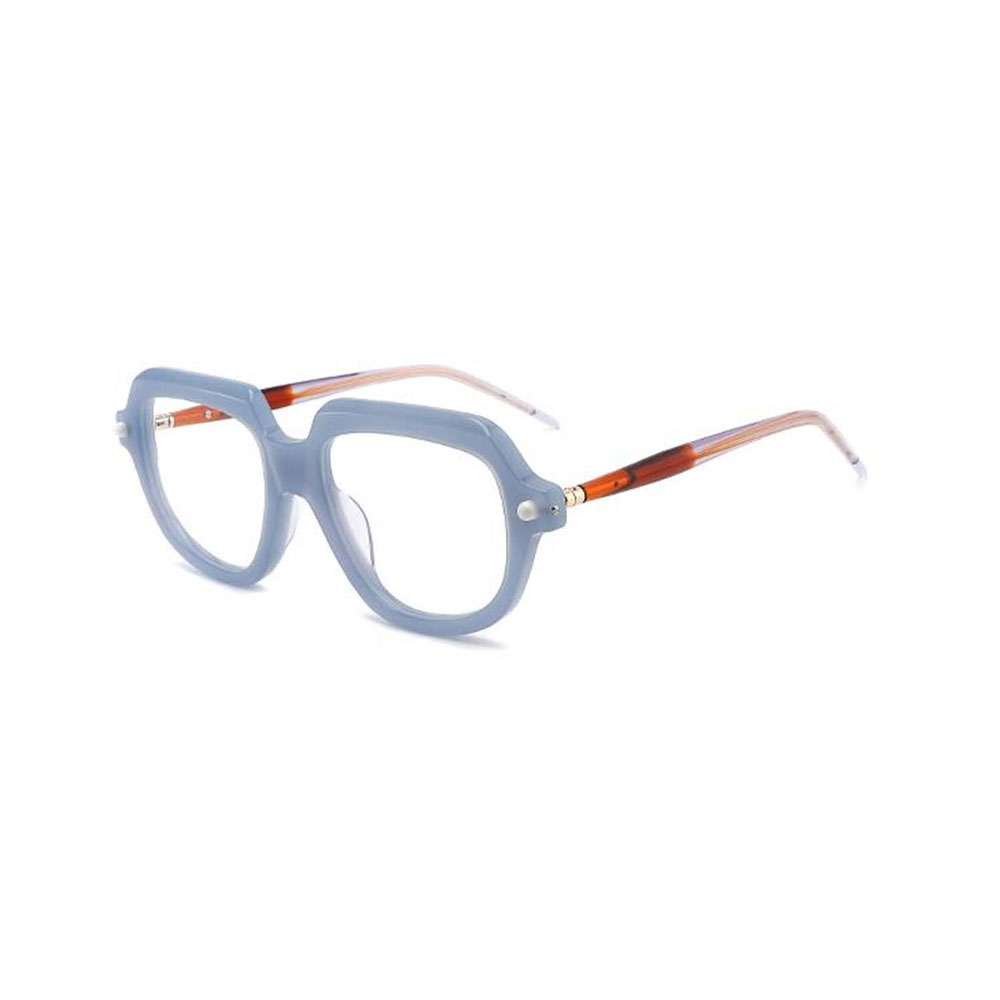 Gd Big Frames Colorful Fashion In Stock Unisex Acetate Handmade Optical Frame Optical Frame Glasses Eyewear Frames