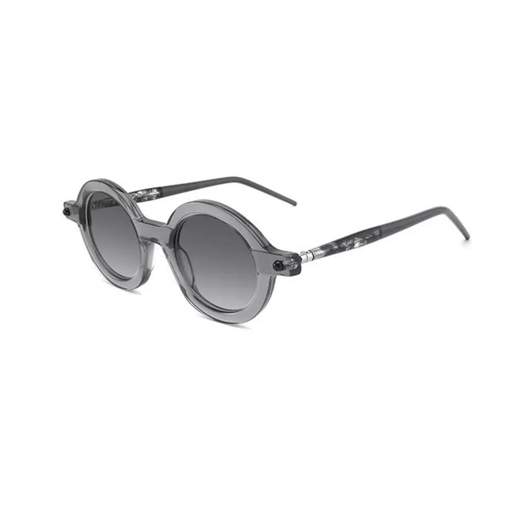 Gd Luxury High End Round Vintage Acetate Sunglasses Designer Gafas De Sol Goggles Sun Glasses Fashion Model Trendy UV400 Square Fashion Newest 2024 Sunglasses