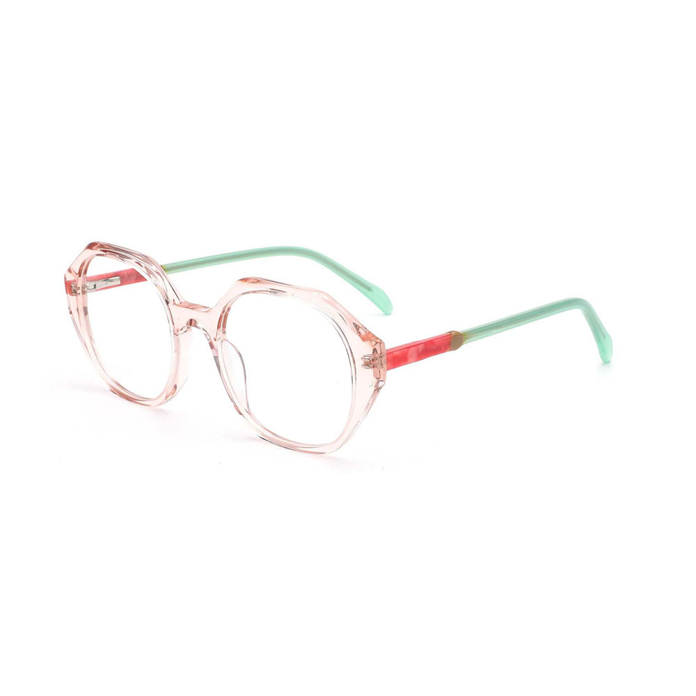 Gd Oversize Frames Candy Color Acetate Eyewear Designer Optical Spectacle Fashion Italian Glasses Optical Glasses for Ladies hinge frame