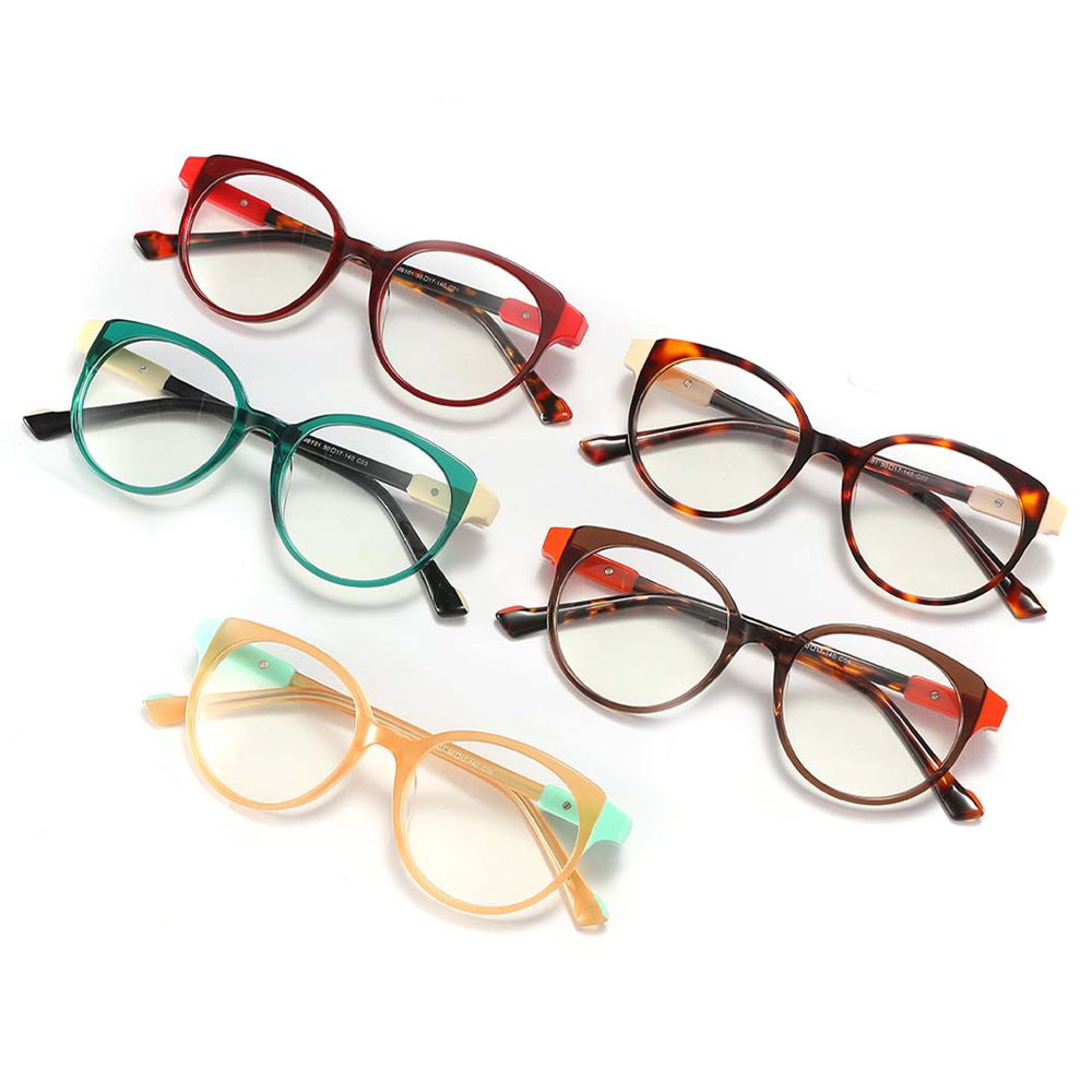 Gd Beautiful  Lamination Acetate Optical Frames Women Acetate Eyeglasses Frames in Stock Fashion glasses-frames