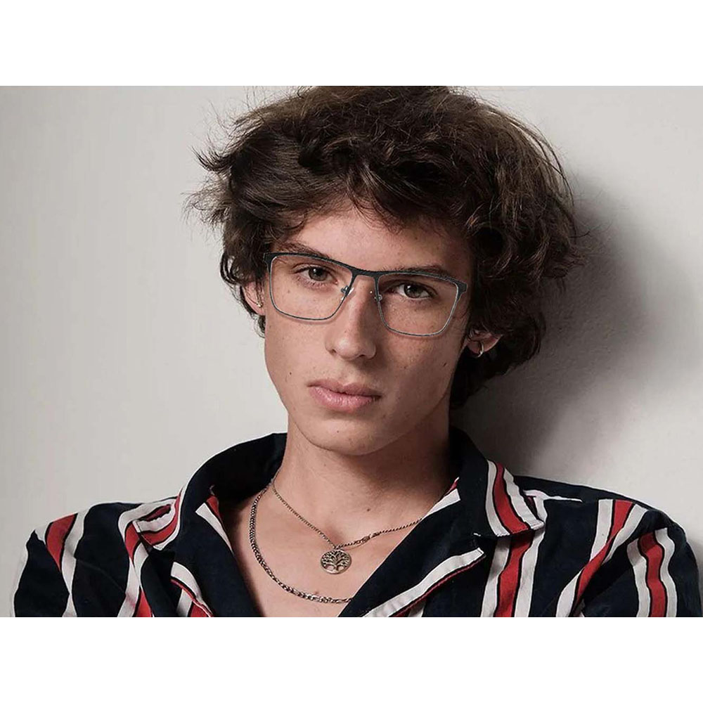 Gd High Quality Double Color Men Metal Glasses Frame Cheap Optical Eyeglasses Frames High Quality  Colorful Italiy Eyewear Optical