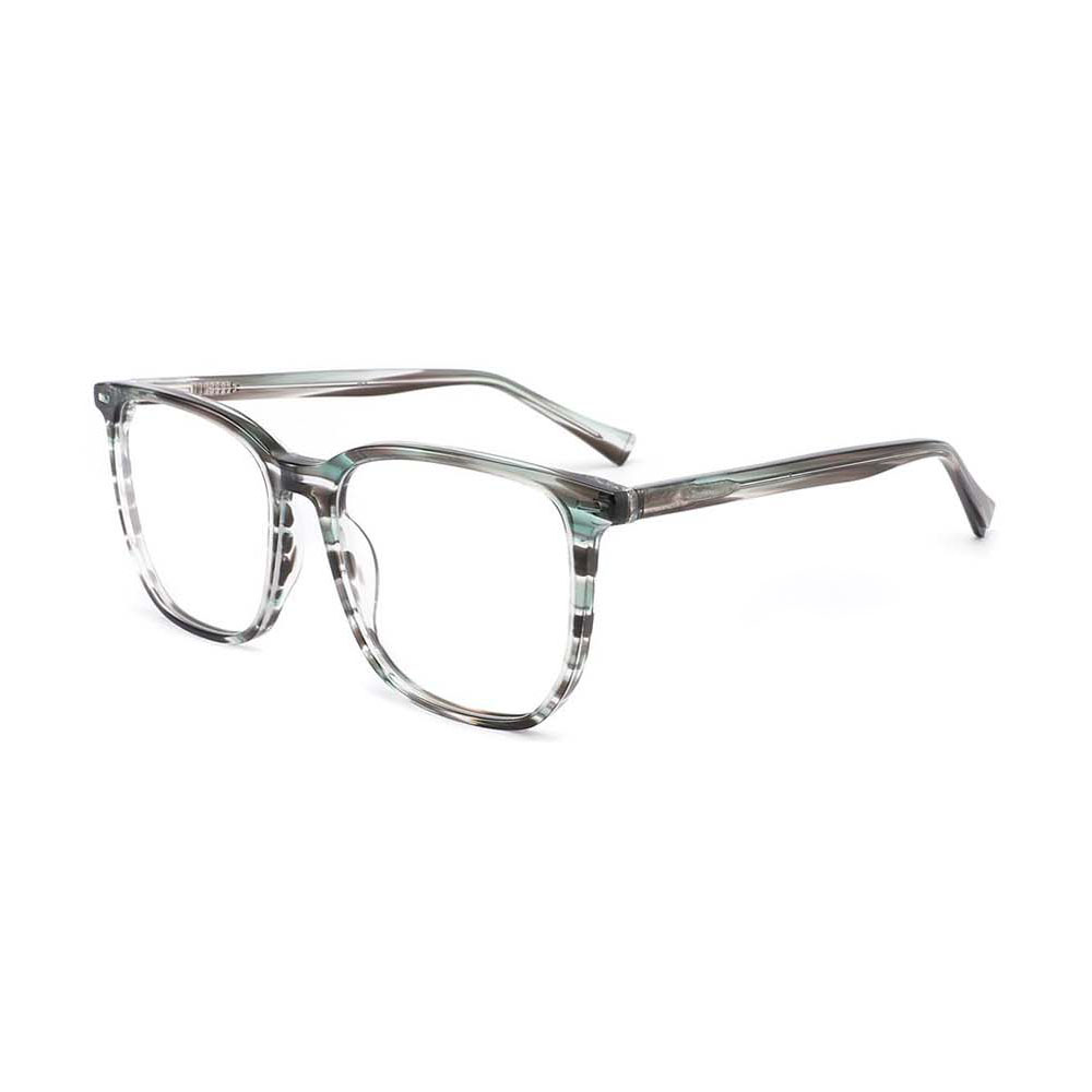 Gd Modern Style Mix Color Acetate Eyewear Designer Optical Spectacle Square Fashion Italian Glasses Optical Transparent Acetate Glasses for Men Women
