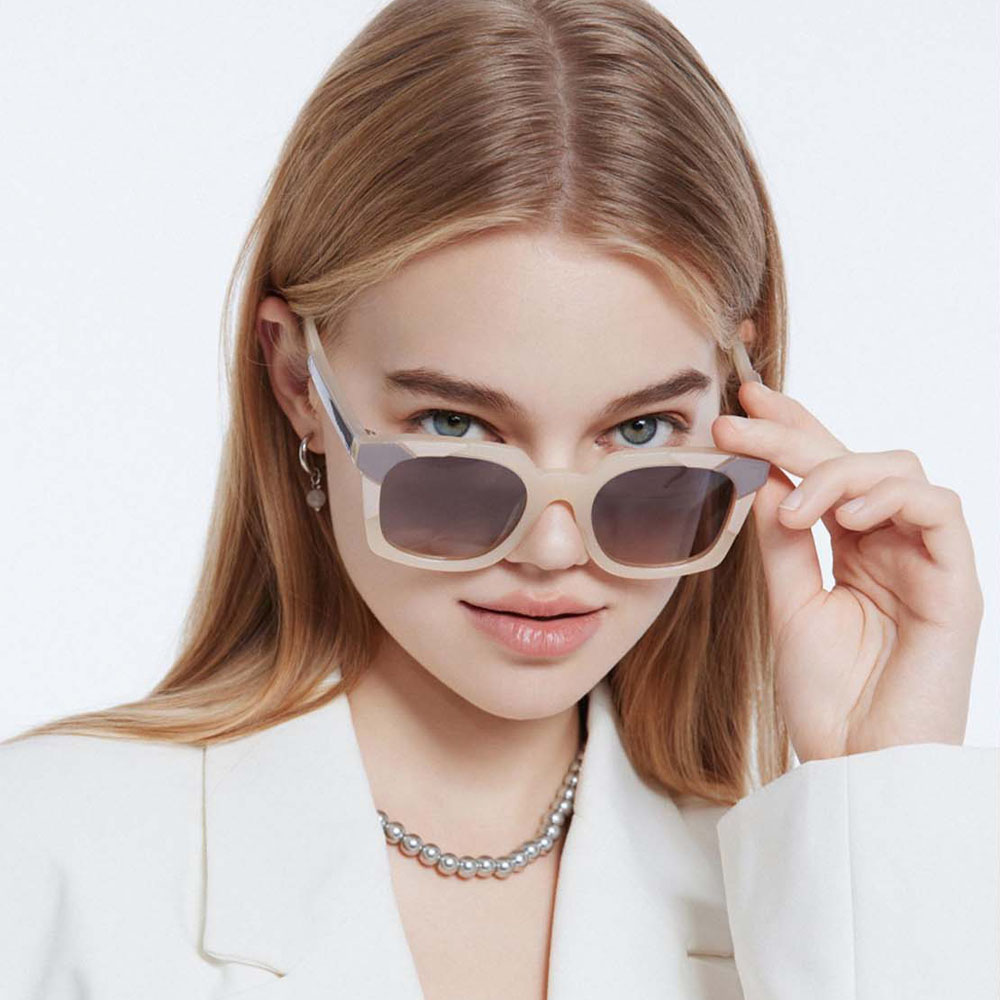 Gd Brand Design  PC Sunglasses Women Outdoor Polarized Sunglass Frame female  Fashion Eyewear UV400 Plastic Sun Glasses