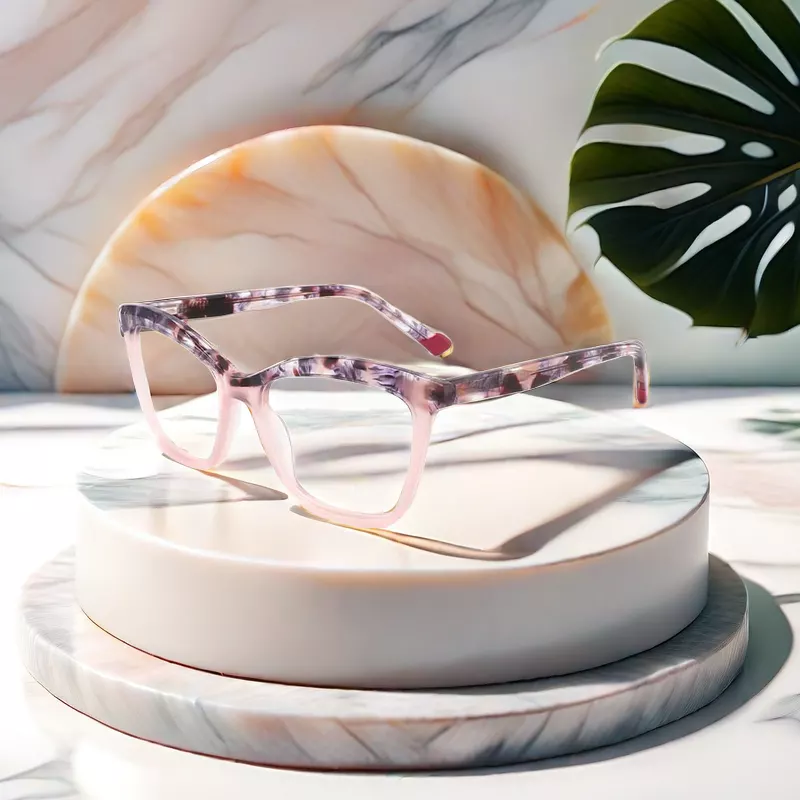 GD Lamination Pink Color Acetate Optical Frames OEM High Quality Full Rim Acetate Hot Sale Optical Frame