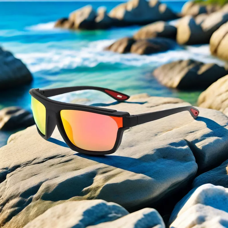 GD Customer Logo Cheap Outdoor Sunglasses Pc Sports Sunglasses Sking Protect Eye  Polarized Glasses for Outdoor Sports