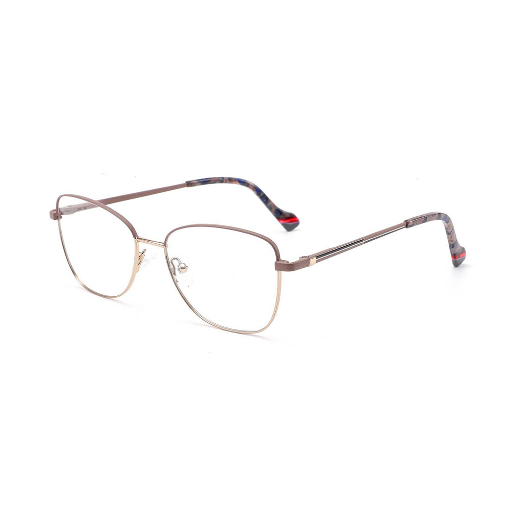 GD Hot Selling Retro Round Metal Frame Eyewear Cat Eye Frames In Stock Fashion Optical Glasses