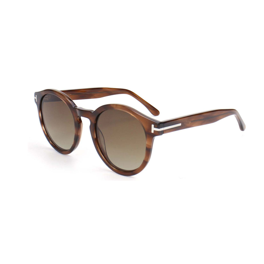 GD High Quality Fashion Brand TomF Same design Round Acetate Sunglasses Acetate Customizable luxury sunglass