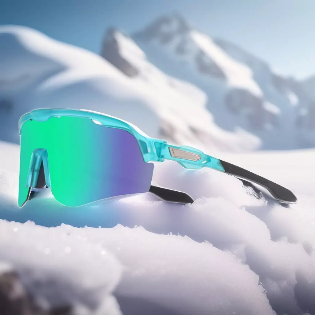 Gd Safety Goggles Sports Sunglasses Sking Protect Eye Goggles Mirror Coated 100% UV Protection Glasses for Outdoor Sports