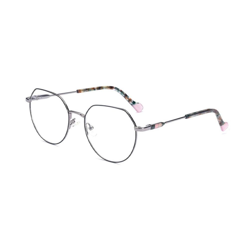 Gd  Beautiful Design Round Women Metal Eyeglasses Frames Fashion Trend Classy Designer Glasses