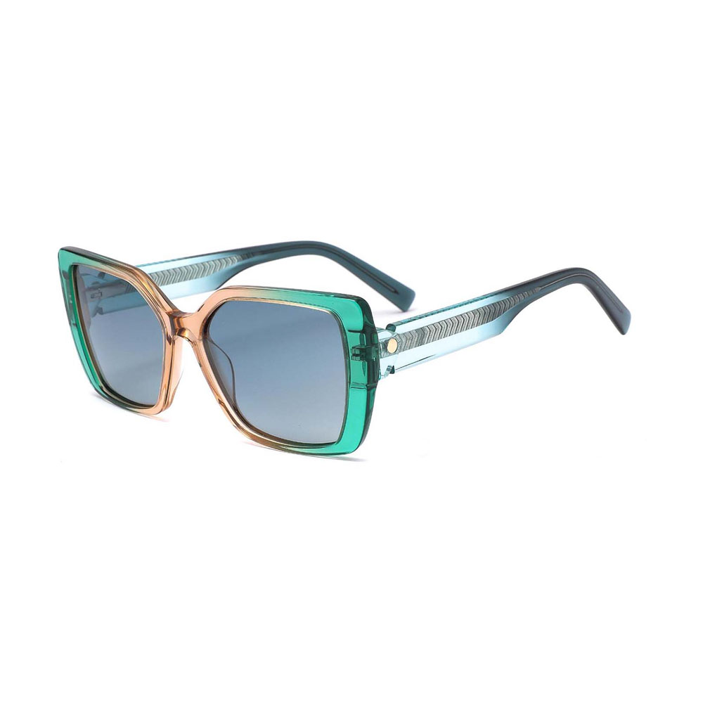 GD High End Brand Fashion Oversize Lamination Acetate Sunglasses  In Stock Sunglass