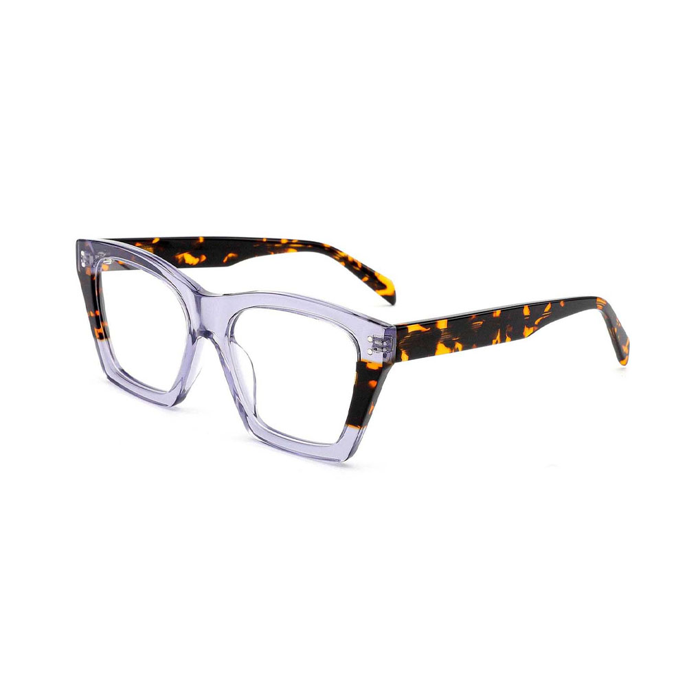 Gd Classic Style Thick Large Frame Fashion Acetate Optical Frames Women Acetate Eyeglasses Frames Quality Optical Eyewear Glasses-Frames