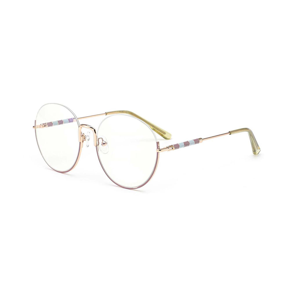 Gd  Women Retro Round  Comfortable  Metal Optical Frames