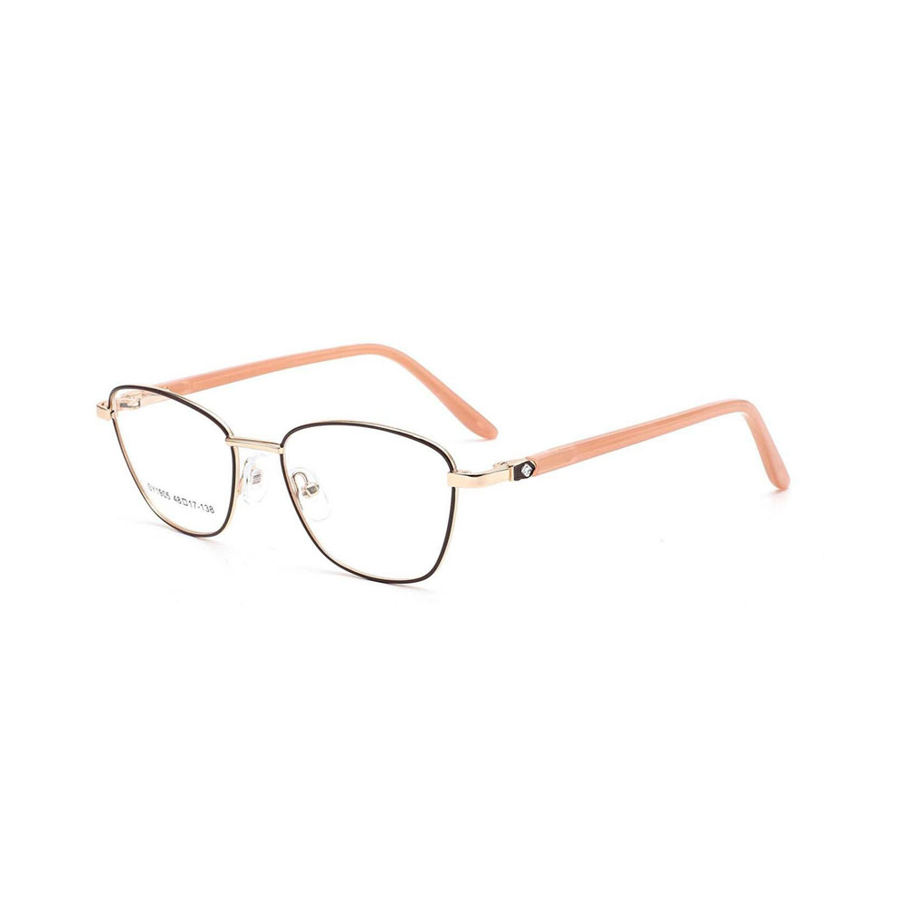 Gd 2024 New Trendy for Women Female Metal Optical Frame