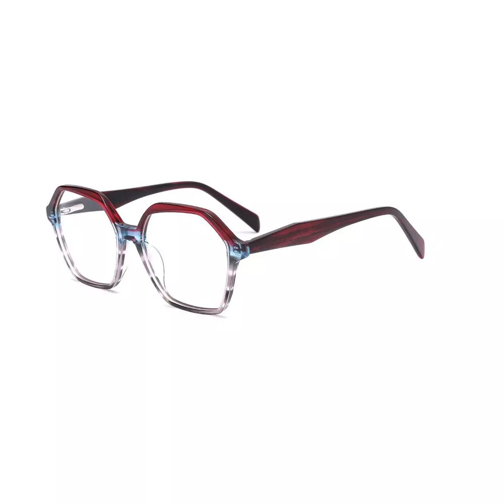 Gd Wholesale Hexagonal Fashionable Acetate Optical Frame