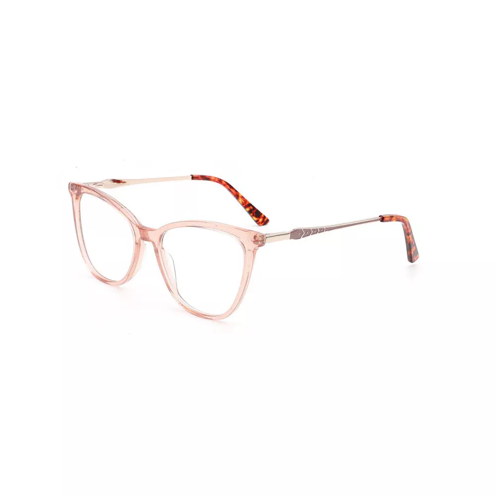 Gd High Quality Classic Acetate Frames Metal Temple Optical Frame
