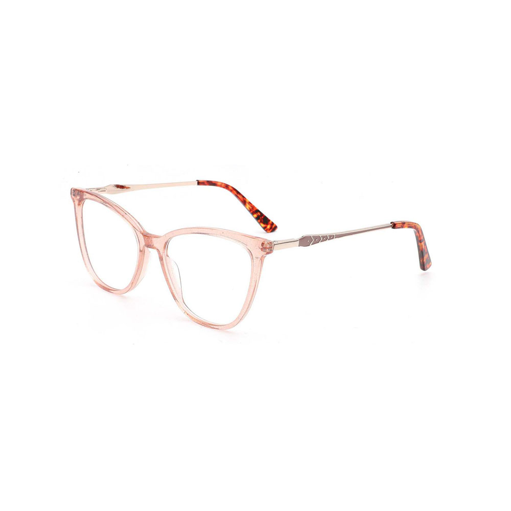 Gd High Quality Classic Acetate Frames Metal Temple Optical Frame