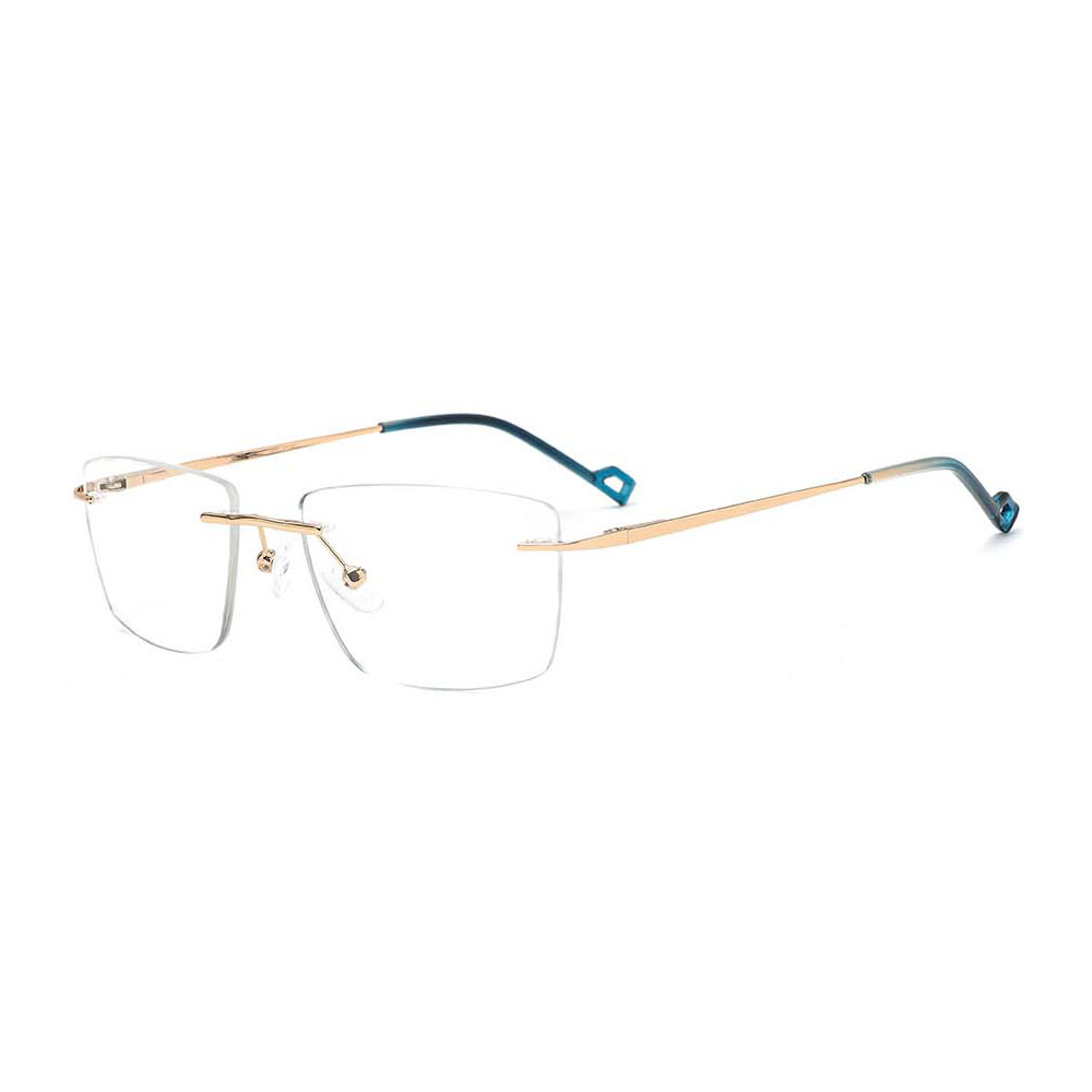 Gd Simple Fashion Glasses Frameless Optical Frames