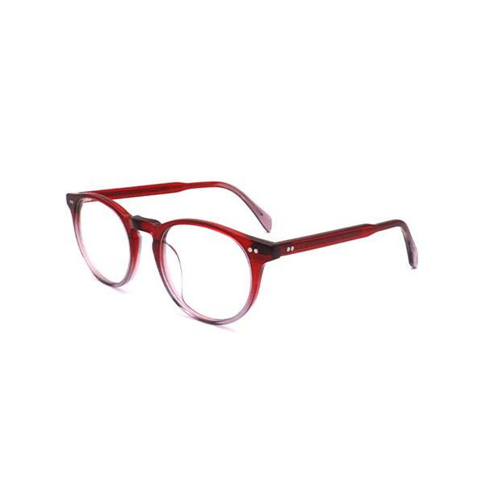 Gd High Quality Full Rim Round Acetate Unisex Optical Frame