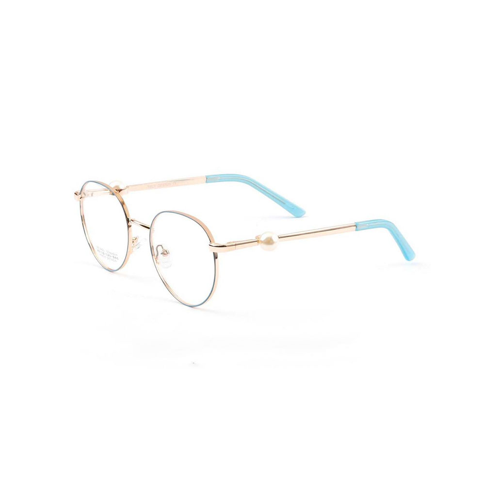 Gd Fashionable Metal Optical Eyeglasses Round Spectacle Frame