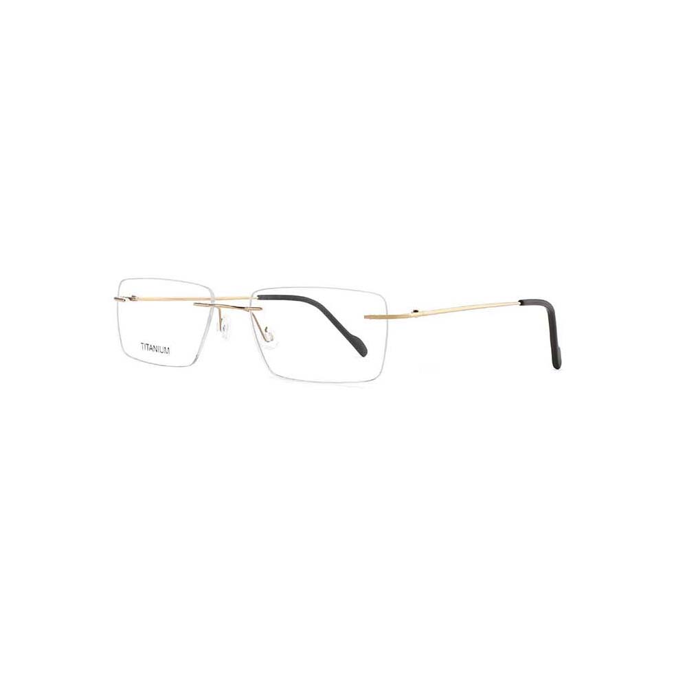 Gd Rimless High End Optical Glasses Titanium Frame Metal Eyeglasses Eye Glasses Frames