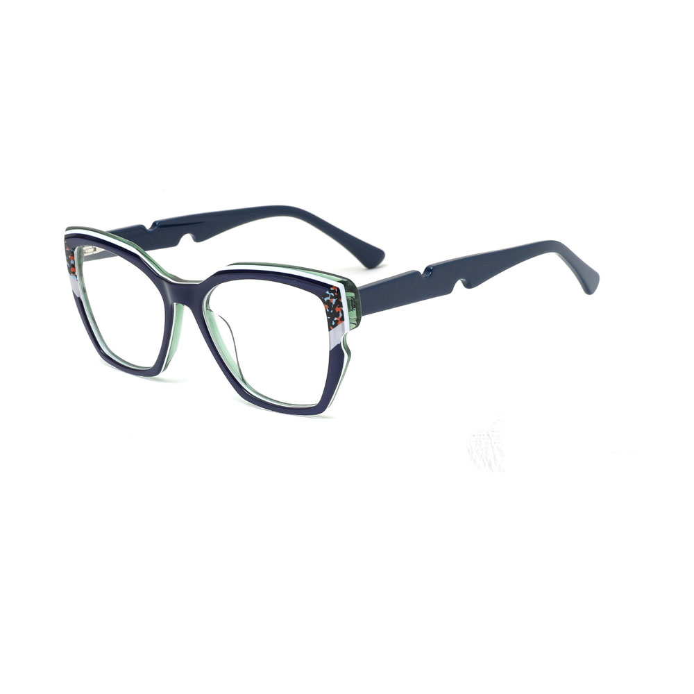 Gd Fashion Unique Design Men Women Unisex Acetate Spectacles Eyeglasses Eyewear Acetate Optical Frame