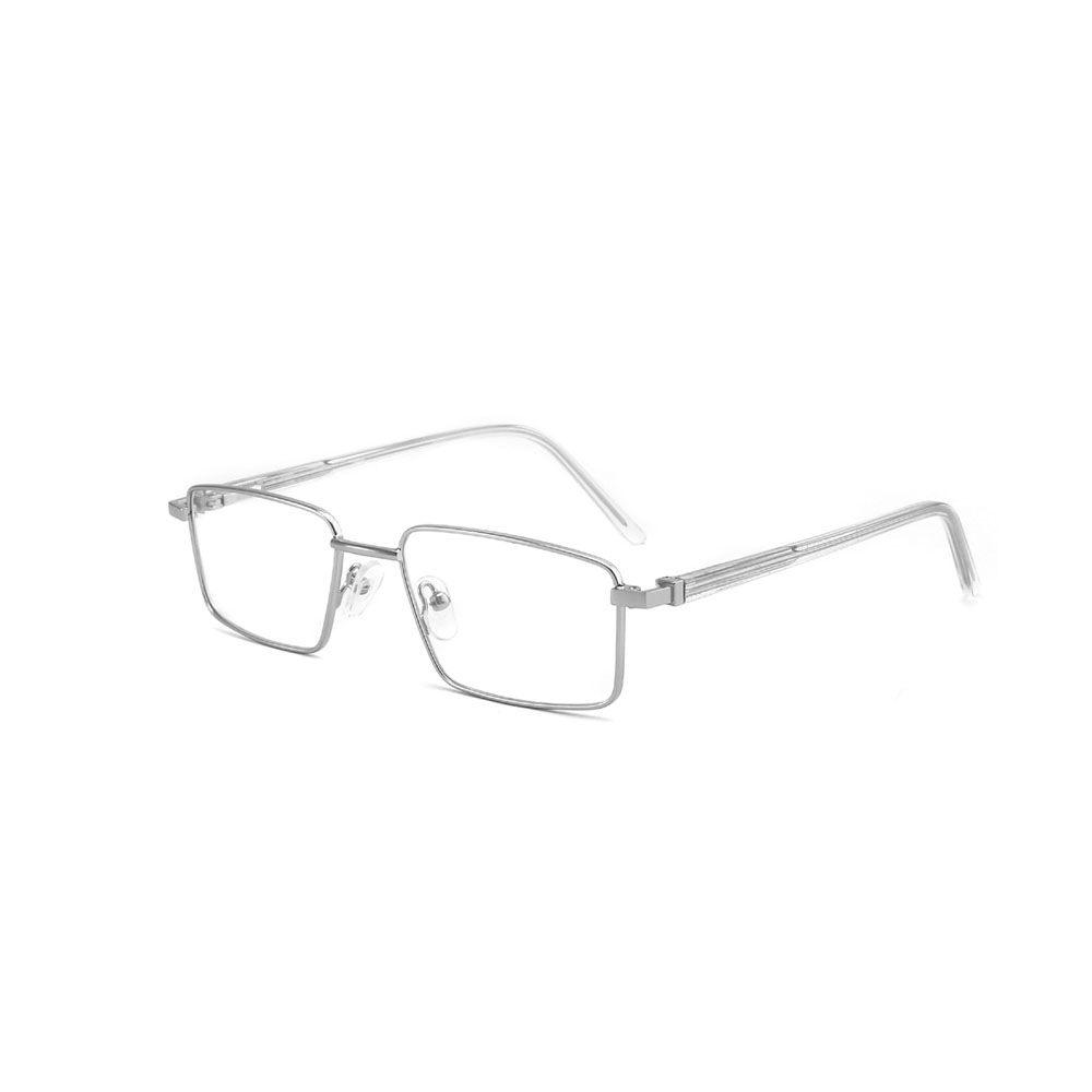 Gd Low Price Full Frame square Metal Optical for Men