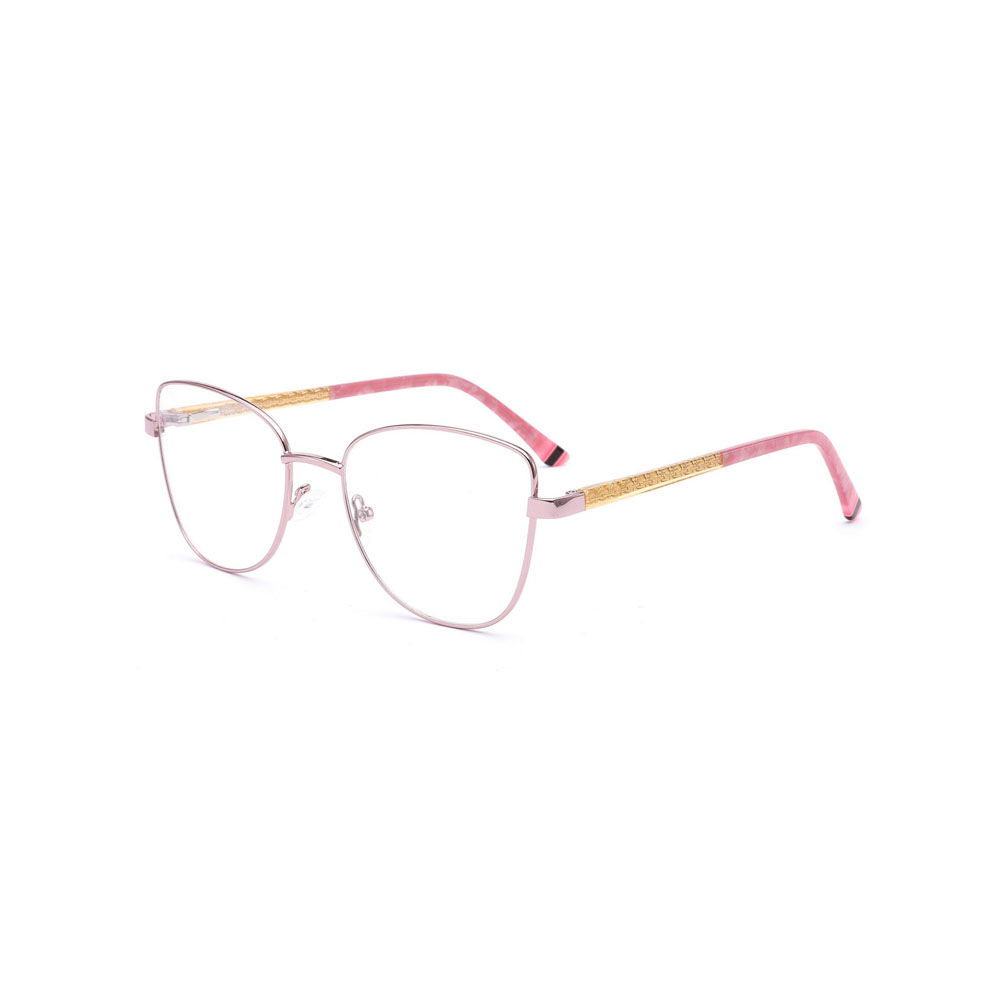 Gd Hot Sale Cat Eye Shape Metal Women Optical Frames