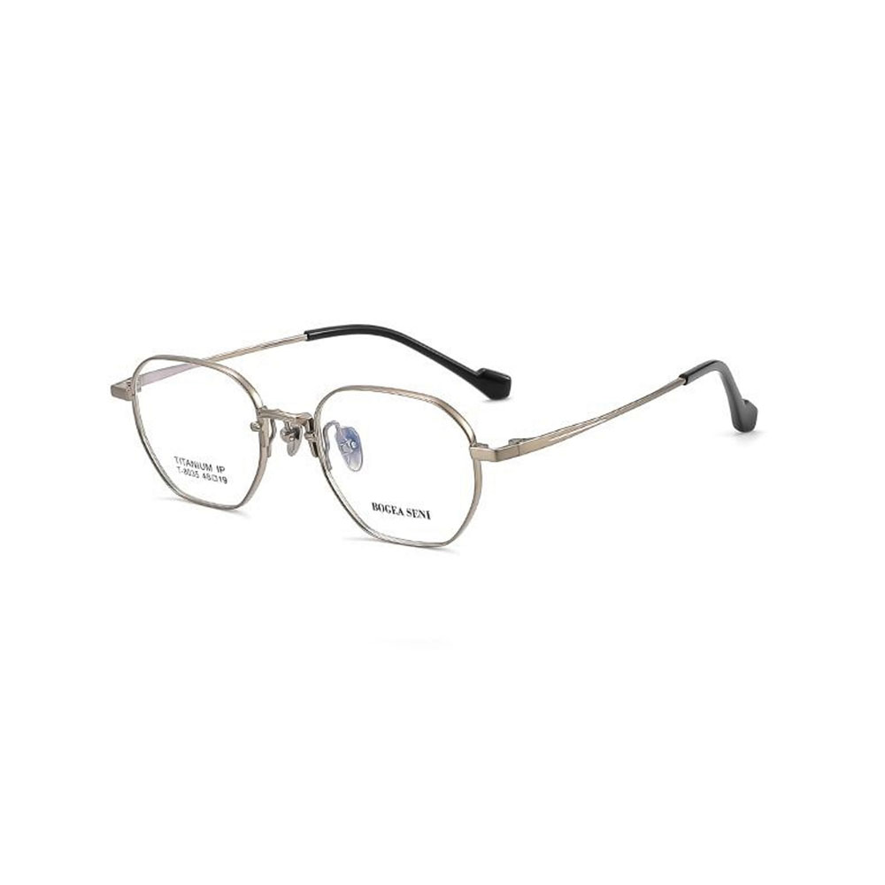 d Fashion PureTitanium Frame Glasses Polygon Optical Frames Eyeglasses Frames