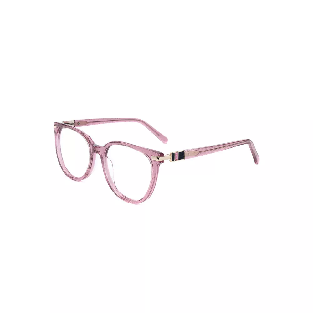 Gd Europe Acetate Frame with Metal Temple Optical Frame Eye Glasses
