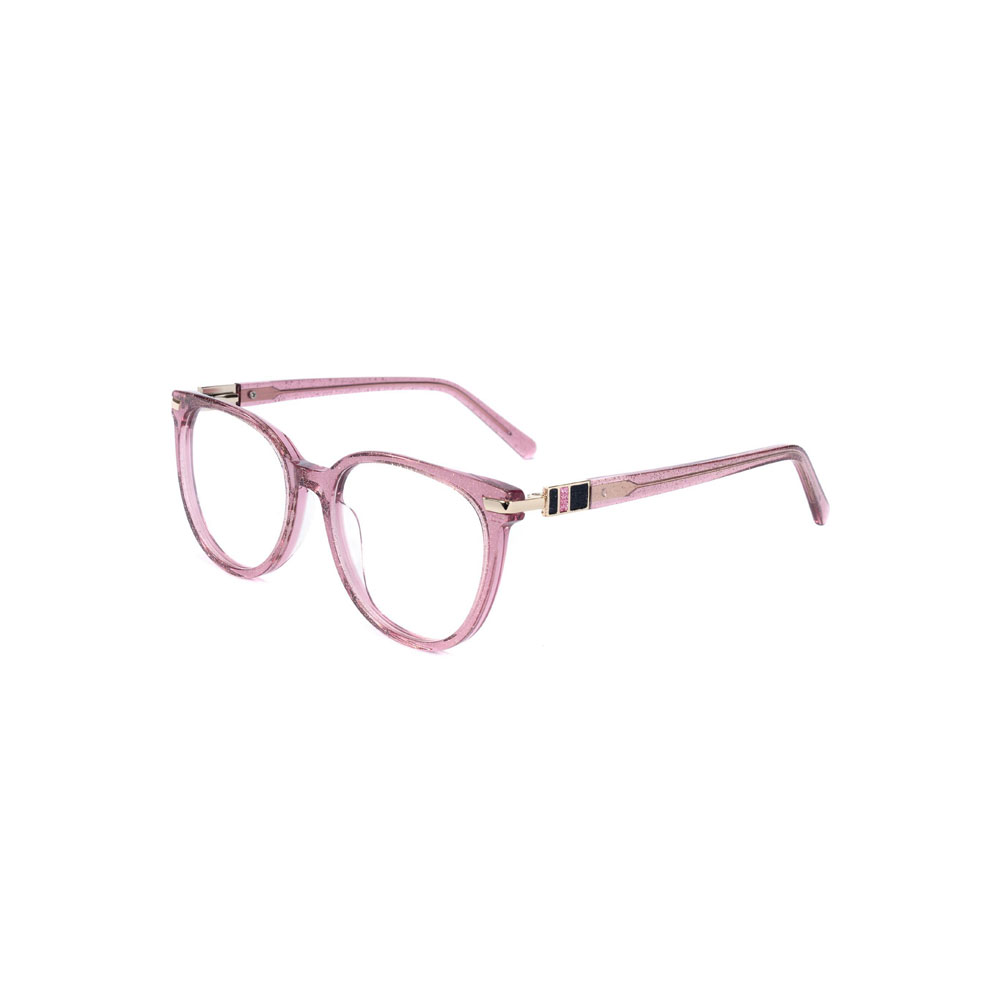 Gd Europe Acetate Frame with Metal Temple Optical Frame Eye Glasses