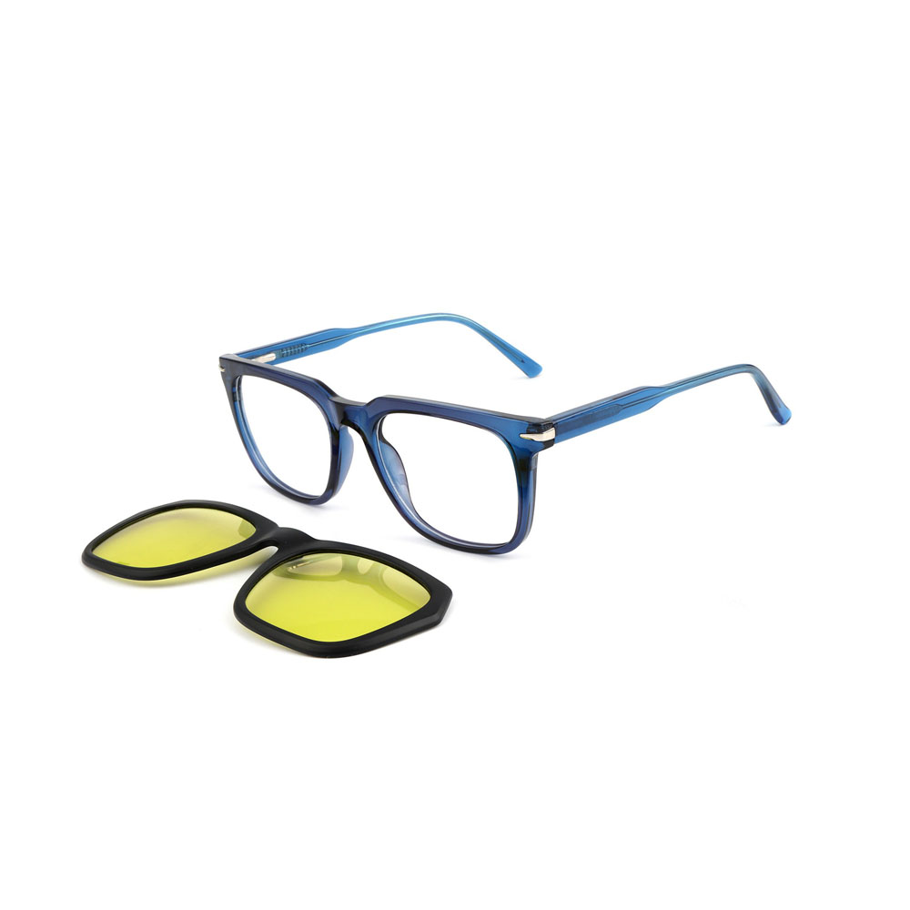 Gd 2024 Color changing Magnetic Clip-on Frame Eyewear