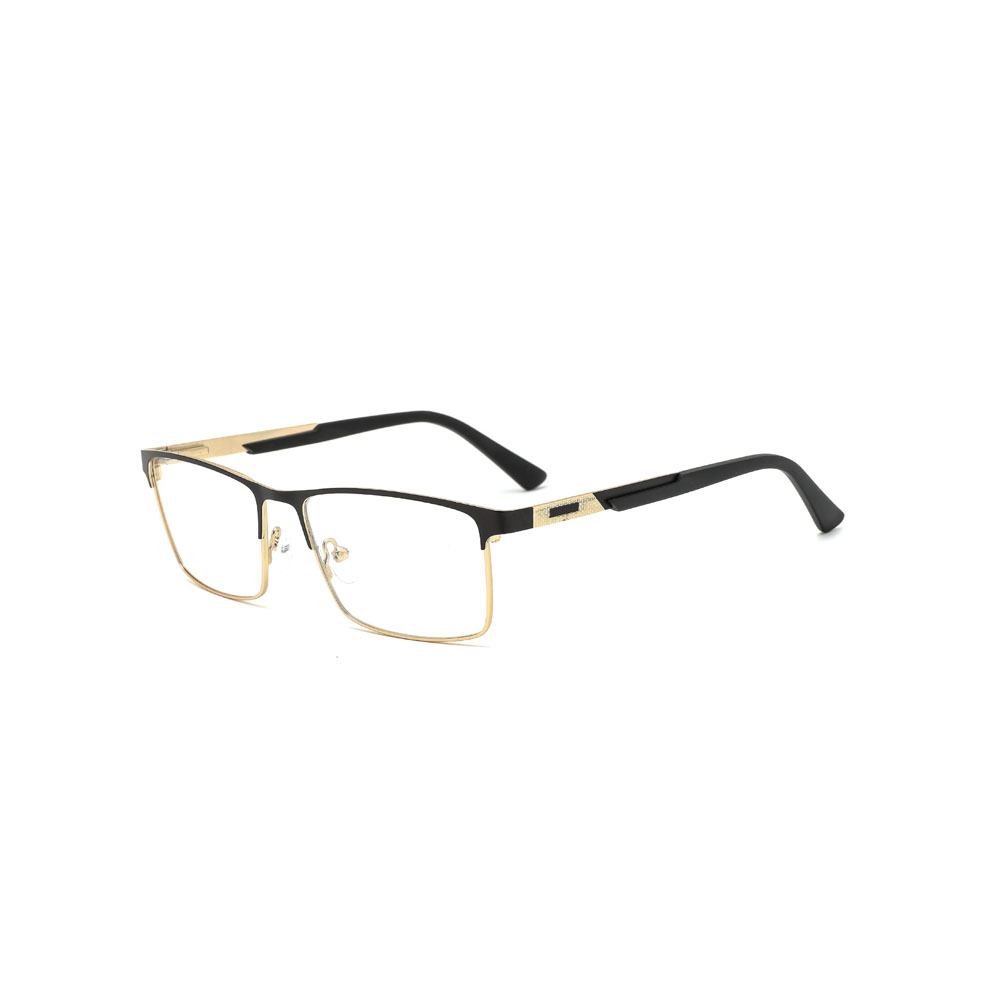 Gd 2024 Double Color Fashion Style Men Metal Optical Frame