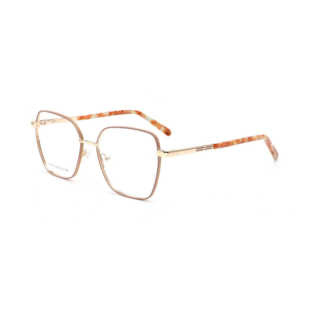 Gd New Style Irregular Metal Durable Unisex Eyeglasses Optical Frames