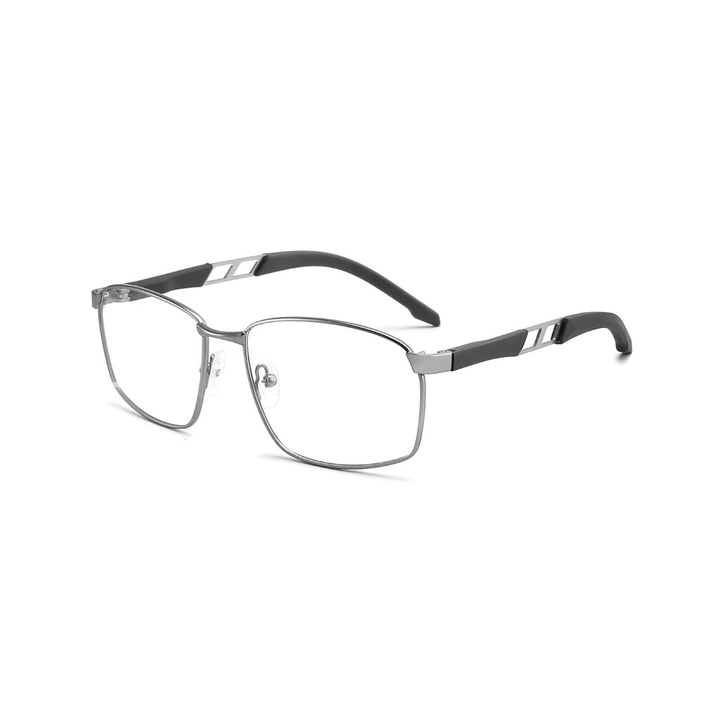 Gd Fashion Design Style Wholesale Order Metal Optical Frame with Tr Temples