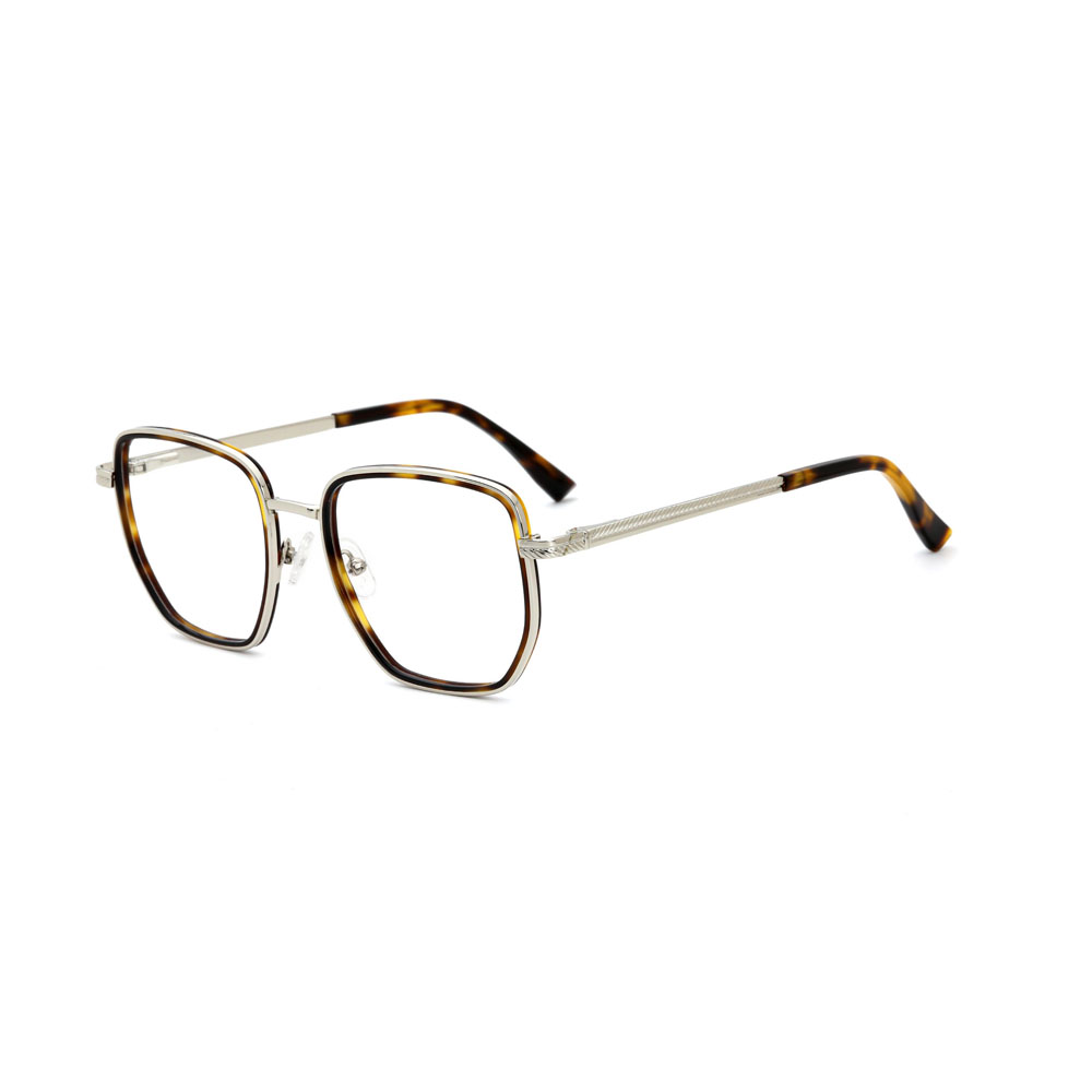 Gd Fashionable Eyeglasses Italy Designer Colorful Metal Optical Frames