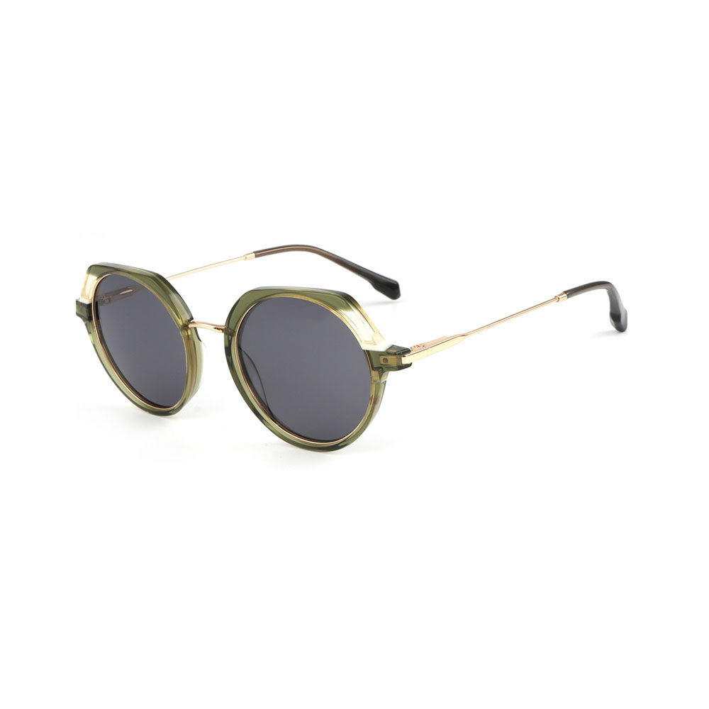 Gd Pupular Fashion Unisex Acetate & Metal Sunglasses