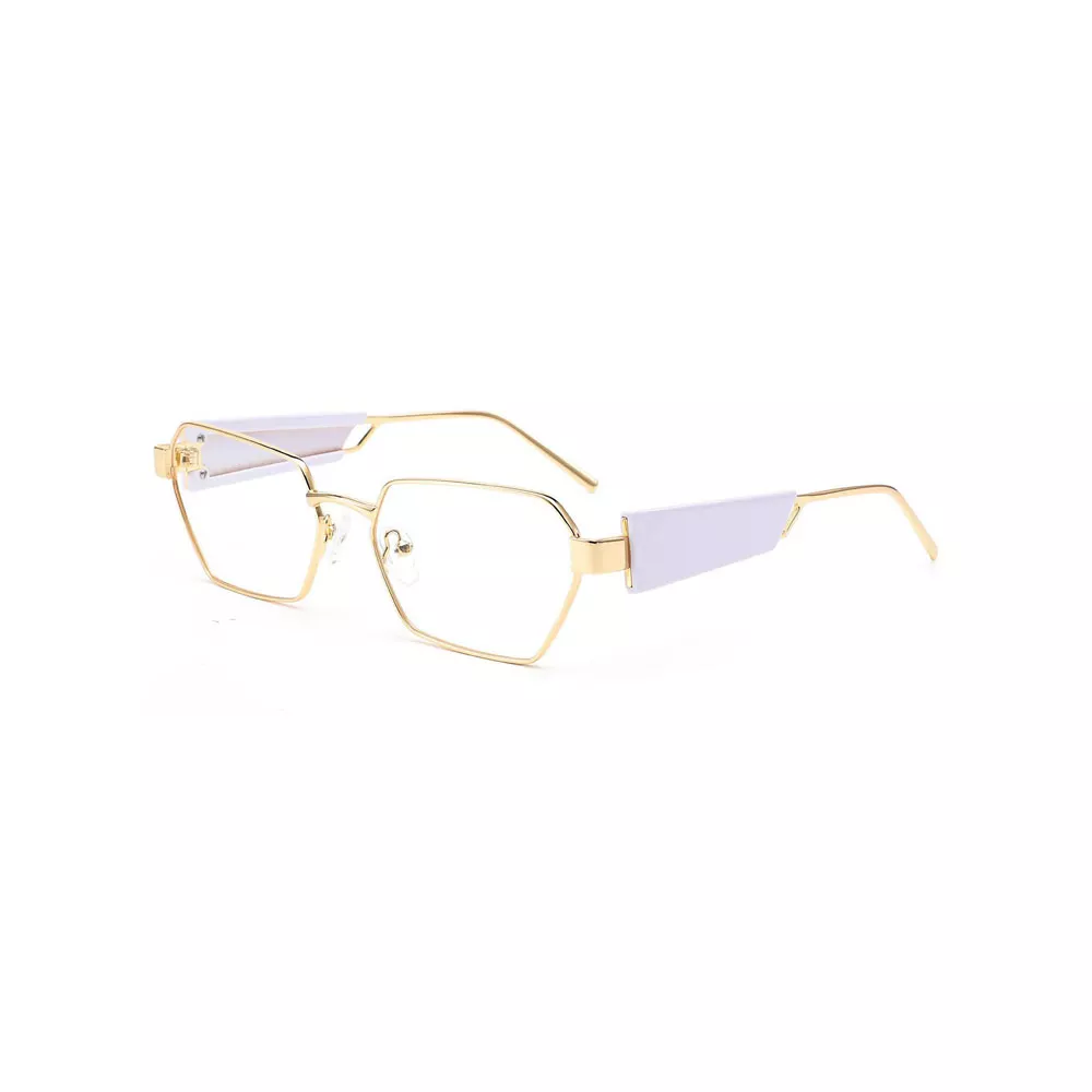 Gd In Stock Trendy Fashion Irregular Metal Optical Frames