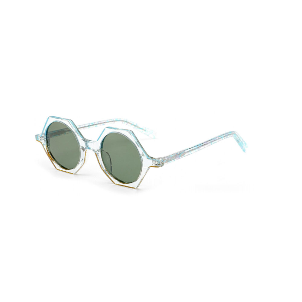 Gd Popular Design Geometry Shape Acetate Sunglasses