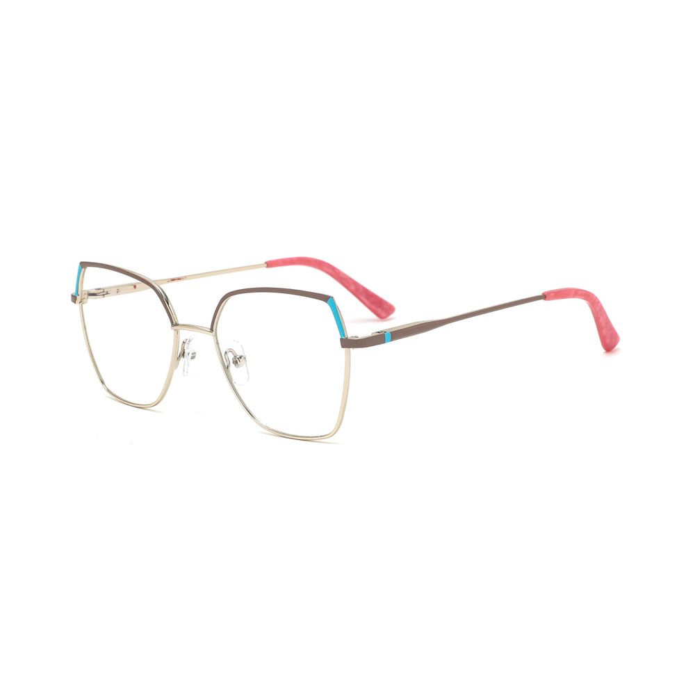 Gd New Popular Irregular Shape Unisex Metal Optical Frame