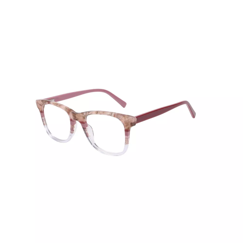 Gd 2025 New Beautiful Square Lamination Acetate Optical Frame
