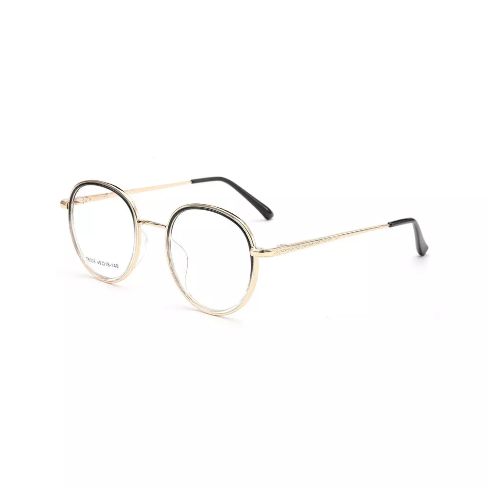 Gd High End Round Women Tr & Metal Optical Frame