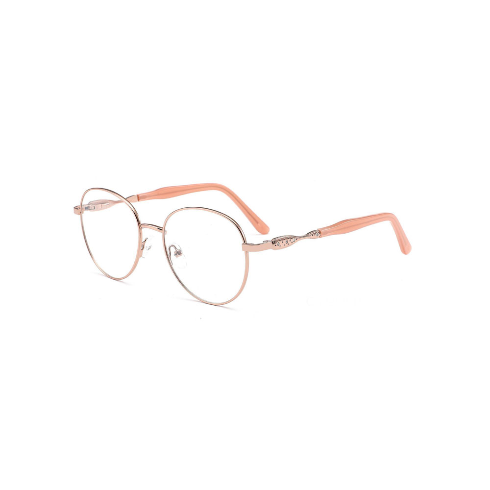 Gd Basis Style Round for Women Elegant Eyewear Metal Quality Optical Frames