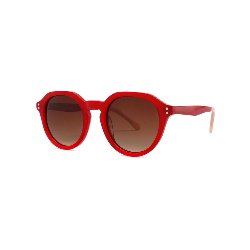 Gd High-End Spectacle Fashion Round Acetate Sunglasses