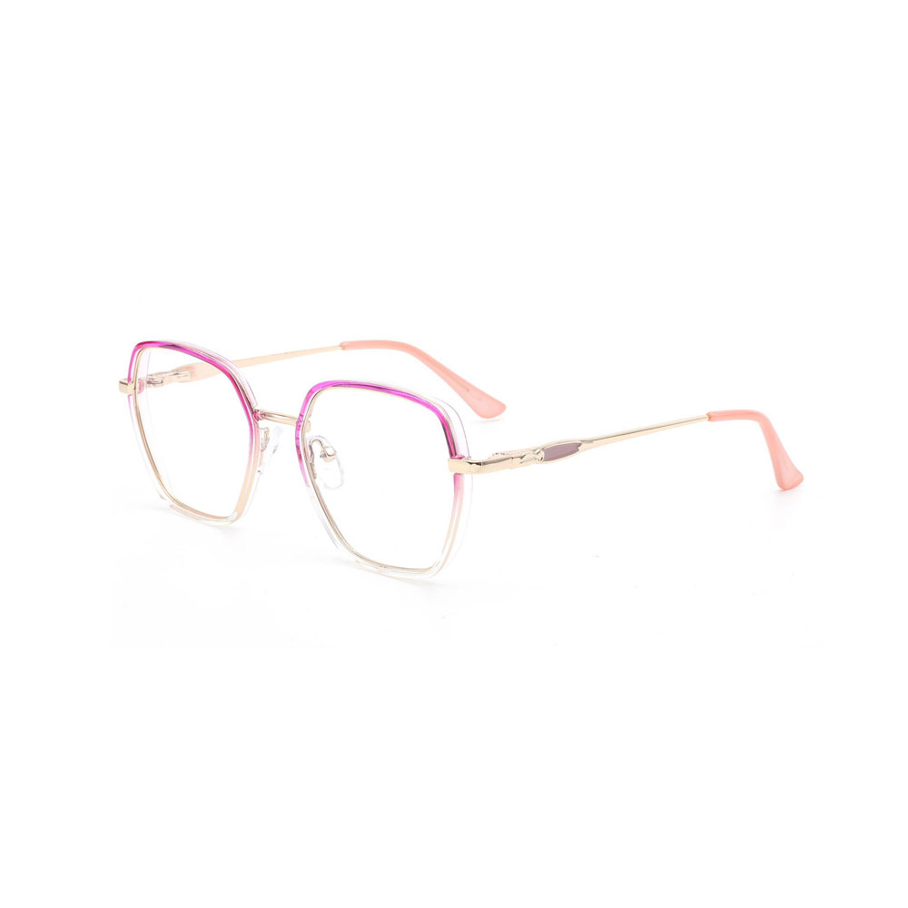 Gd 2025 New Big Frame Fashion Women Metal Optical Frame