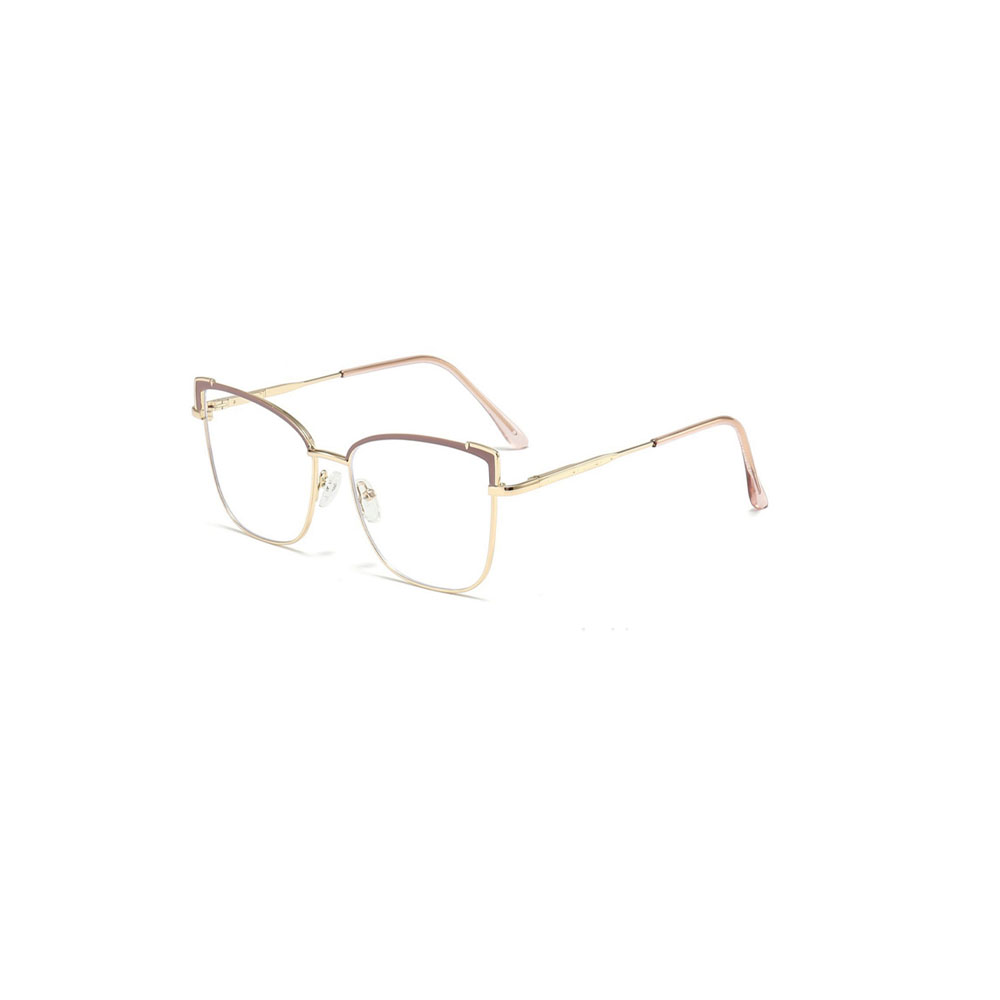 Gd New Arrival Beautiful Elegant Women Cat Eye Metal Optical Frame