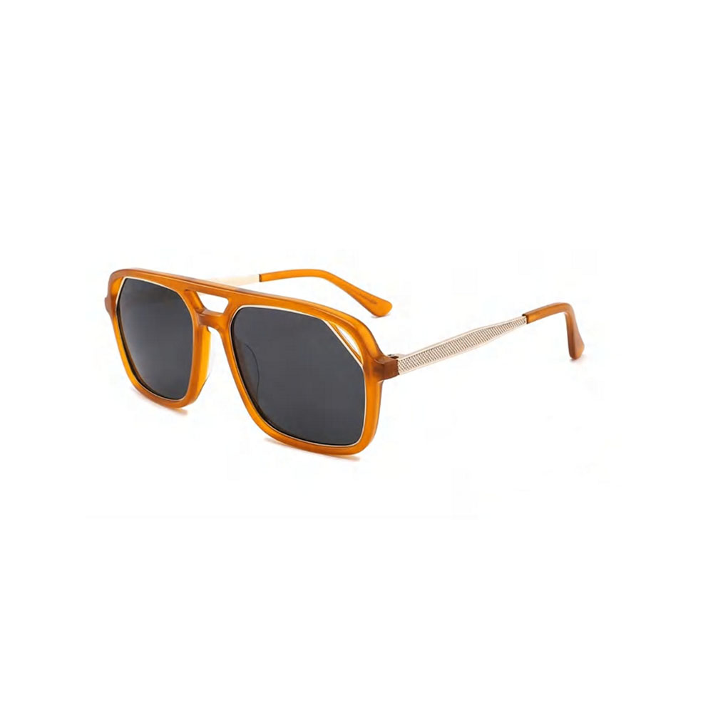 Gd Hot Sell High Quality Fashion Double Bridge Acetate Sunglasses