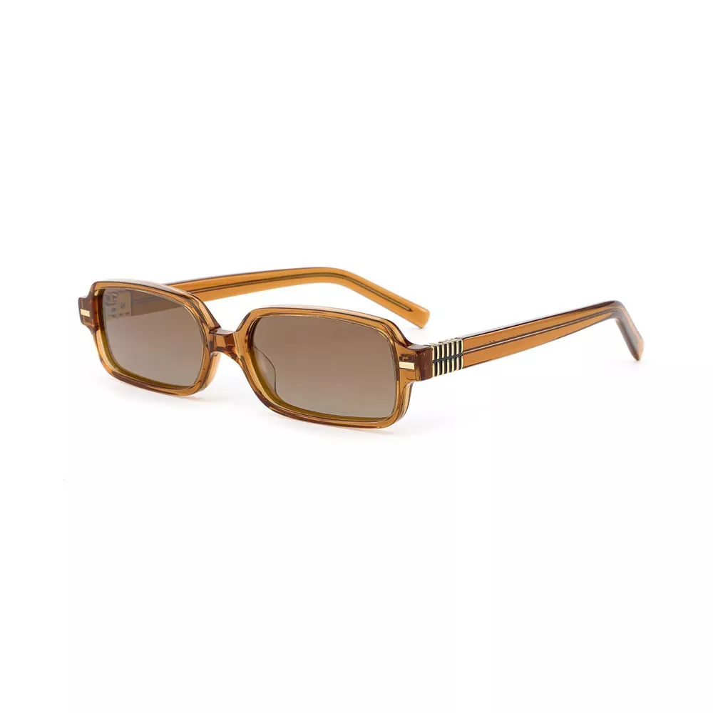 Gd 2025 Fashionable Small Square Unisex Polarized Acetate Sunglasses