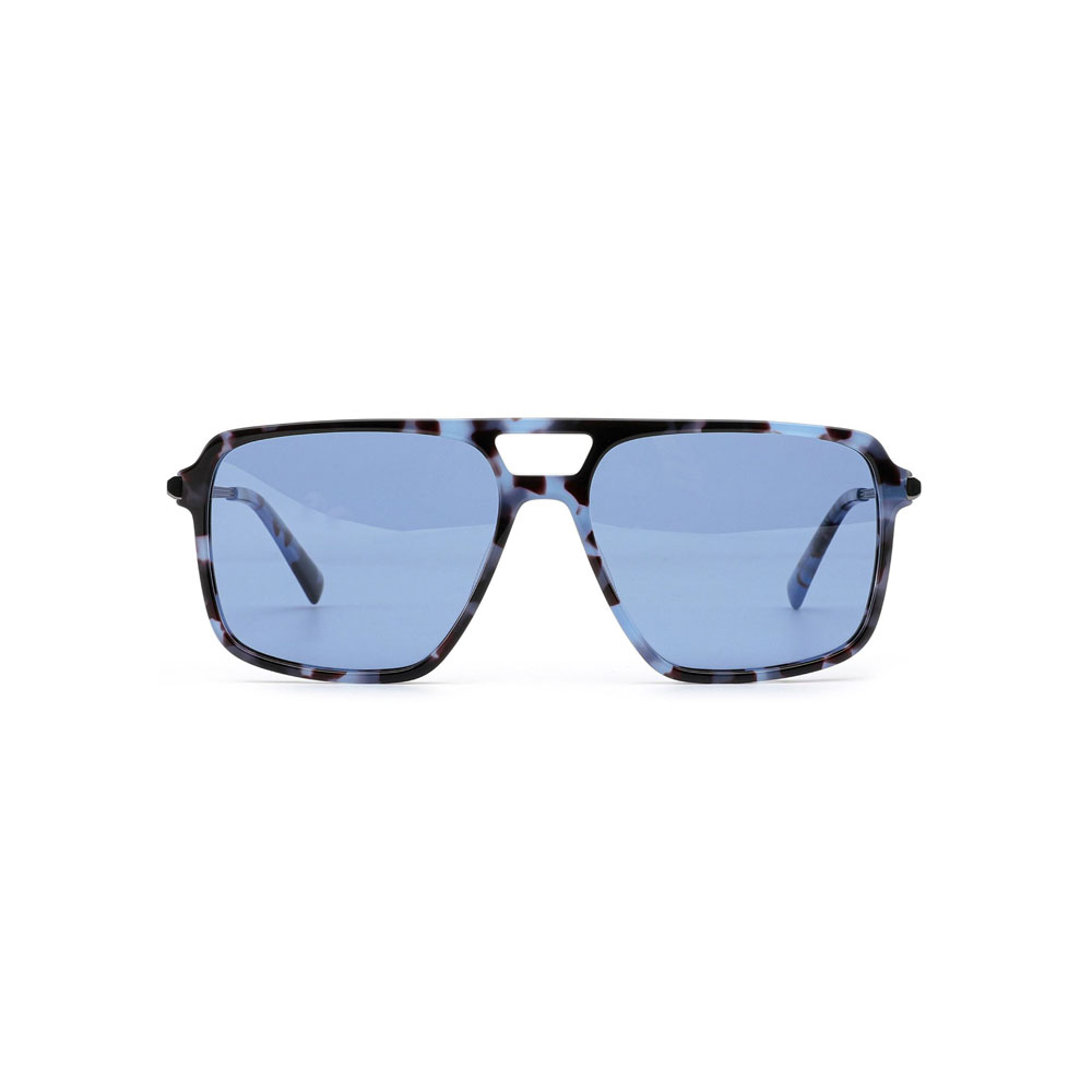 Gd Double Bridge Popular Shades Square Fashion Design Unisex Acetate Sunglasses