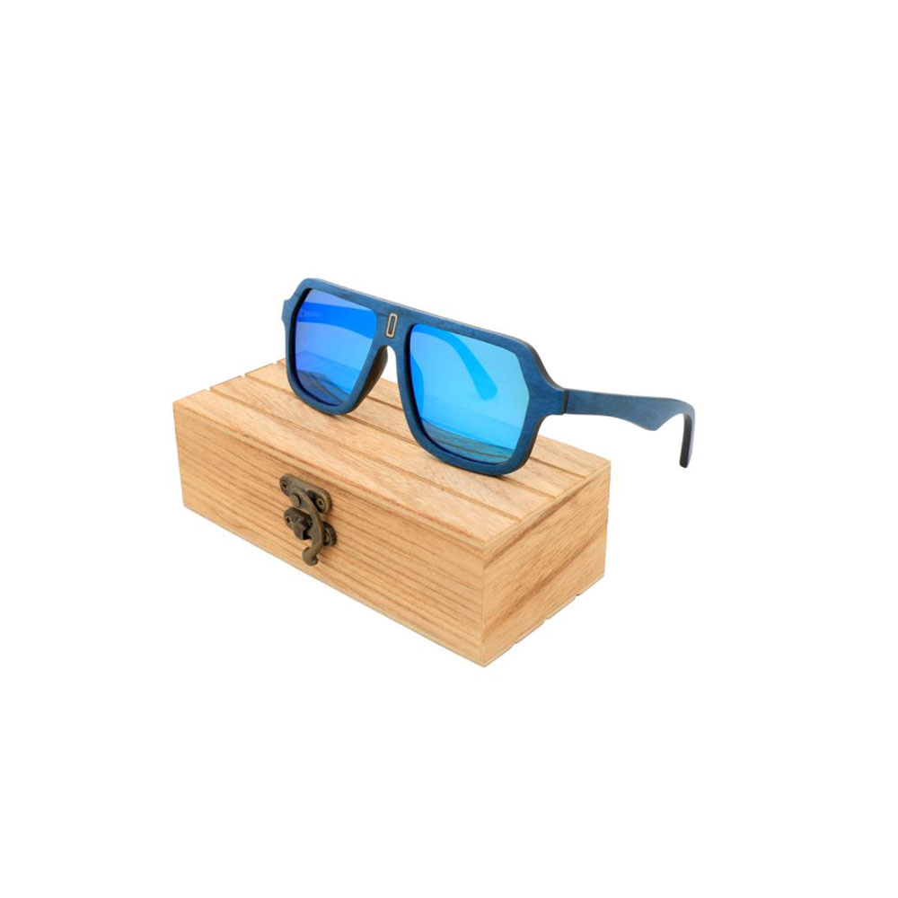Gd Unique Flexible High Quality Gentle Men Wooden Sunglasses