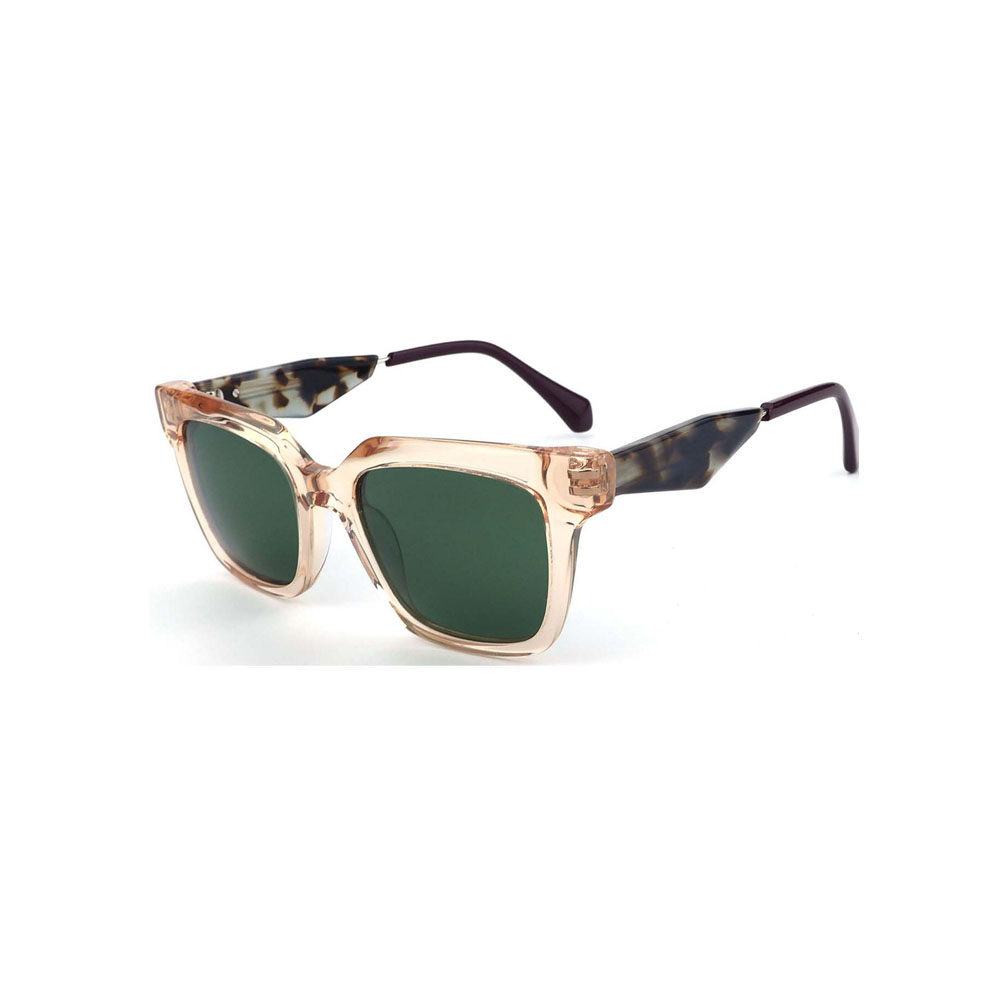 Gd New Arrival Durable Unisex Square High-End Acetate Sunglasses